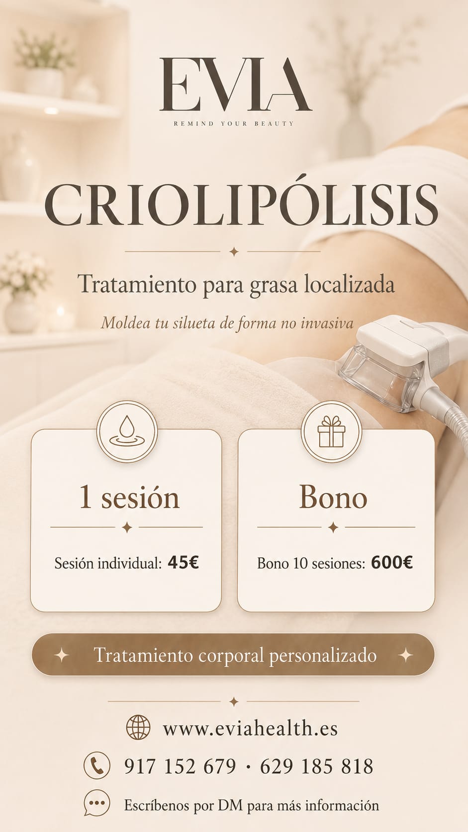 Criolipólisis EVIA